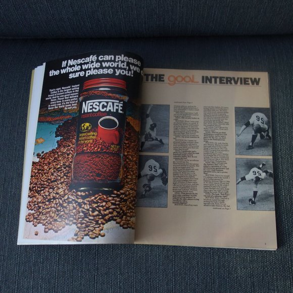 GOAL Magazine Wednesday December 17 1975 Minnesota North Stars vs Atlanta Flames - Picture 8 of 13